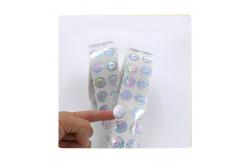 China Hot Stamping Custom Size Tamper Evident Security Labels supplier