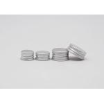 20mm Silver Aluminum Plastic Screw Cap For Pill Bottles