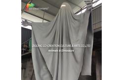 China Mysterious Cloaked Figure Fiberglass Statue With Illuminated Forehead supplier
