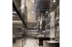 China Ceiling Mounted Elegant Stainless Steel Ceiling Panels For High - End Spaces supplier