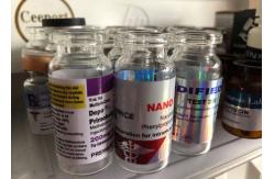 China PET Hologram Enanthate test 10ml Vial Labels supplier