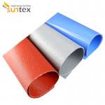 High Temperature Fabrics silicone coated fiberglass fabric for Welding blanket welding curtain   Quality guarantee for sale