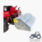 TSCPG - Hot Dip Galvanized 3 Point Tipping Trip Scoop; Farm Transport Box For Compact Tractor ;Tractor Dirt Scoop for sale