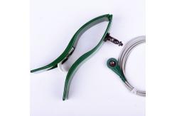 China Reusable EMG/EKG/ECG Limb Clamp Ground Electrodes With Snap Cable supplier