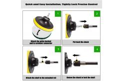 China PP Filament Power Scrubber Kit Long Reach Attachment For Kitchen Washing supplier