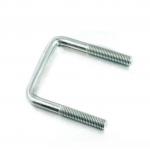 Carbon Steel U Shape Bolts And Nuts Zinc Coated Square Bend U bolts for sale