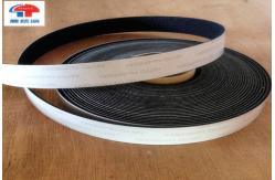 China Industrial Strength 6 Inch Hook And Loop Fastener Tape Black With Glued supplier