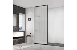 China Fixed Walk In Shower Glass Partition , 8mm Frameless Glass Shower Screens supplier