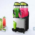 2 Bowls  Bourbon Icee Drink Slush Machine  With LED Light Cover for sale