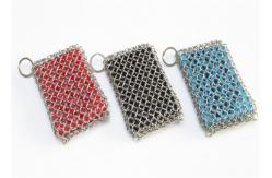 China Soap Shape Silicone & Chainmail Scrubbing Pad supplier