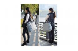 China 36.5cm 17L Dog Food Carrier Bag Backpack Cationic Polyester supplier