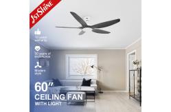 China Plastic Blade 52 Inch LED Ceiling Fan With LED Light APP Control supplier
