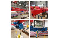 China 3T 10T Euro Mobile Single Bridge Overhead Crane Cable Frame Light supplier