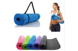 China 183*61cm 6mm Exercise Mat OEM Accepted With Wider Width 1m supplier