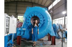 China Automatic / Manual 450-1000RPM Water Turbine Generator With Air / Water Cooling supplier