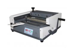 China Automatic Glue Binding Machine For Book Magazine 380mm A4 Length supplier