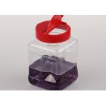 Food Packing Recycable Clear Pet Jars , Small Plastic Containers 60mm Diameter