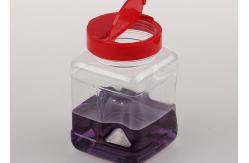 China Food Packing Recycable Clear Pet Jars , Small Plastic Containers 60mm Diameter supplier