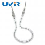 Customizable UVIR Ring Infrared Lamps White Coating Quartz Tube Halogen Ir Lamp 200-4000W for sale
