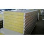Customized Length Pu Foam Glasswool Glass Wool Sandwich Panel Fireproof for sale