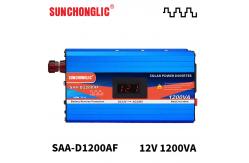 China Input 15VDC 1200 Watt Solar Inverter 1200va 12v 220v Quiet Operation supplier