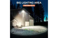 China 100W Lens Brightness Household Lighting Remote Controlled Solar Powered Flood Light supplier