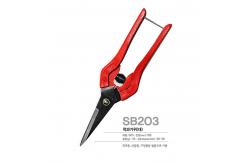 China SINSEUNG SB203 Hardware Scissors SK5 High Carbon Steel Painted Handle supplier