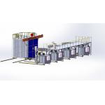 Bi Axial Rotomoulding Machine For Manufacturing Plant 14000L Tank Volume for sale