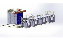 China PLC Controlled Rotary Moulding Machine For Superior Performance supplier
