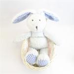 OEM ODM Custom Plush Bunny Doll Birthday Gift Rabbit Stuffed Toy EN71 for sale