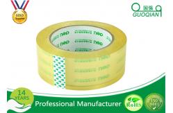 China Strong Sticky Transparent Crystal Clear Tape BOPP Reinforced Packaging Tape supplier