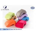 Velvet cover Memory Foam Pillows Customized LOGO for Office Nap , ROHS TUV certificate for sale