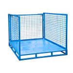 Detachable Stackable Steel Racks Pallet Three Sides Wire Mesh 1000kg for sale