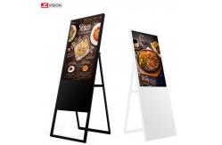 China Portable 450cd/m2 43 Advertising LCD Digital Signage Cms Software supplier