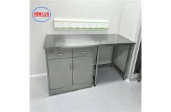 China As Drawing Number of Shelves Stainless Steel Lab Bench with Integral Structure supplier