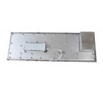 Stainless Steel Industrial Keyboard With Trackball and numeric and FN keys