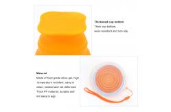China OEM 200ml Silicone Foldable Drinking Cup For Travel supplier