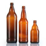 Clear Peroni Breakaway Beer Bottles Glasses 330 ml With Screw Cap
