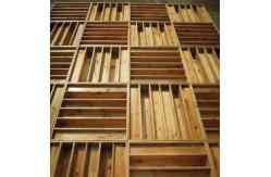 China Square / Cubic Pattern Ceiling Acoustic Diffuser / Wood Diffuser Panel supplier