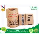 Good Strong Adhesive Security kraft paper gum tape With Reinforced Fiberglass for sale