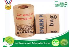 China Water- activated Reinforced Gum Kraft Paper Tape Packaging Design With Logo supplier