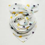 China Safer Muslin Baby Bibs Reusable Eco Friednly Baby Bibs Triangle Shape for sale
