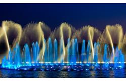 China 2 DN50 Dancing Fountain Nozzles 360 Degree Rotation 1 Cycle supplier