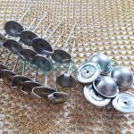Reusable Insulation Pad 304 Lacing Anchor Fastener for sale