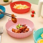 Heat Resistant Silicone Air Fryer Liner Reusable Round