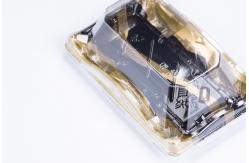 China Disposable Sushi Containers with Lids Square Food Container Take Out Sushi Tray supplier