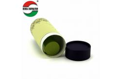 China UV Varnishing Cosmetic Paper Tube Packaging Custom Transparent Window supplier