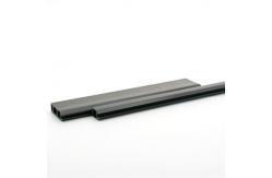 China Corrosion Resistant Customized ABS Profile Black Extrusion Plastic Sliding Profiles supplier
