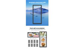 China Android 25 Inch Vertical lcd advertising display screen In Elevator 250CD/M2 supplier