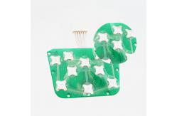 China Custom PCB Membrane Switches Keypad Panel For Control Panel adhibition supplier